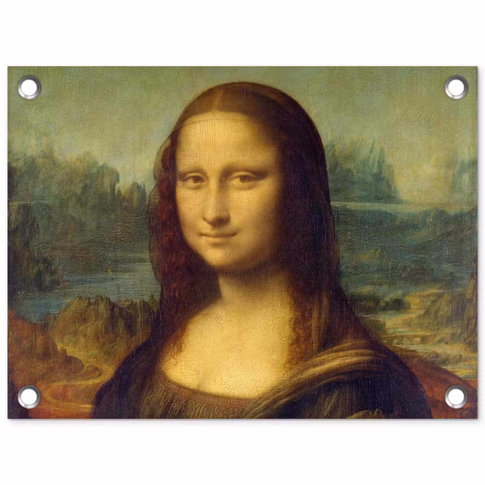 Tuinposter - Mona Lisa - Leonardo da Vinci — 1