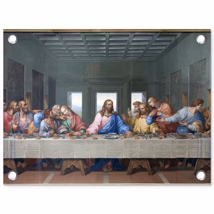 Tuinposter - Het laatste avondmaal - Leonardo da Vinci — 1