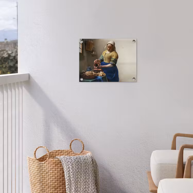 Tuinposter - Het melkmeisje - Kunst - Oude meesters - Vermeer — 3