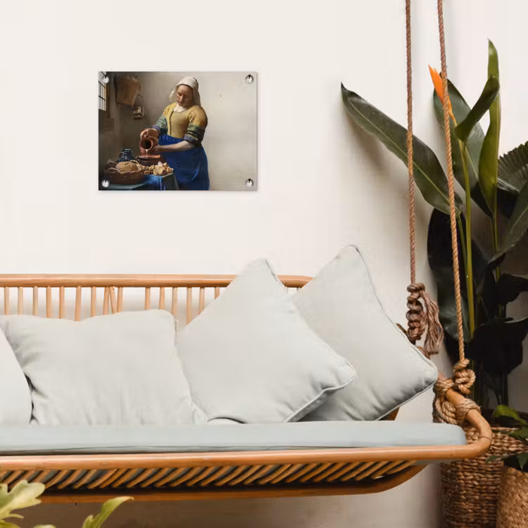 Tuinposter - Het melkmeisje - Kunst - Oude meesters - Vermeer — 5