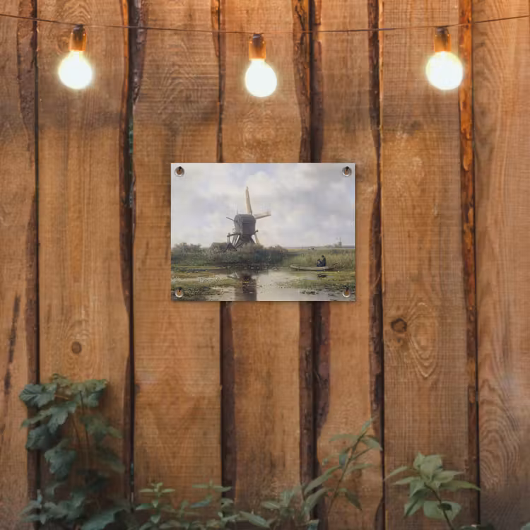 Tuinposter - Molen - Willem Roelofs - Oude meesters - Kunst — 2