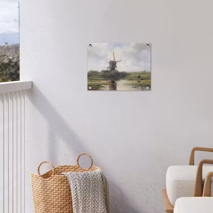 Tuinposter - Molen - Willem Roelofs - Oude meesters - Kunst — 3