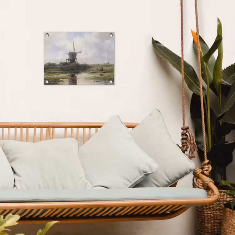 Tuinposter - Molen - Willem Roelofs - Oude meesters - Kunst — 5