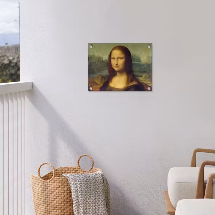 Tuinposter - Mona Lisa - Leonardo da Vinci — 3
