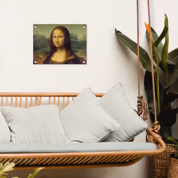 Tuinposter - Mona Lisa - Leonardo da Vinci — 5