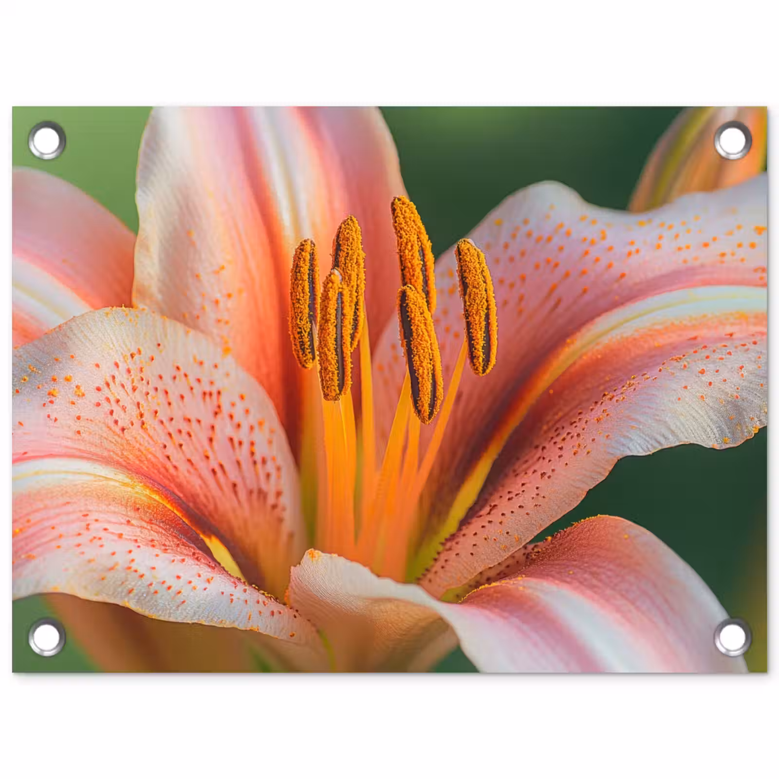 Tuinposter - Lelie - Close up - Lichtroze — 1