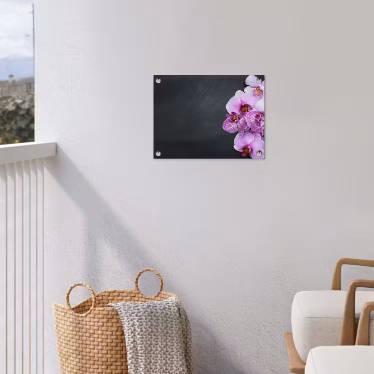 Tuinposter - Orchidee - Bloemen - Roze - Flora — 3