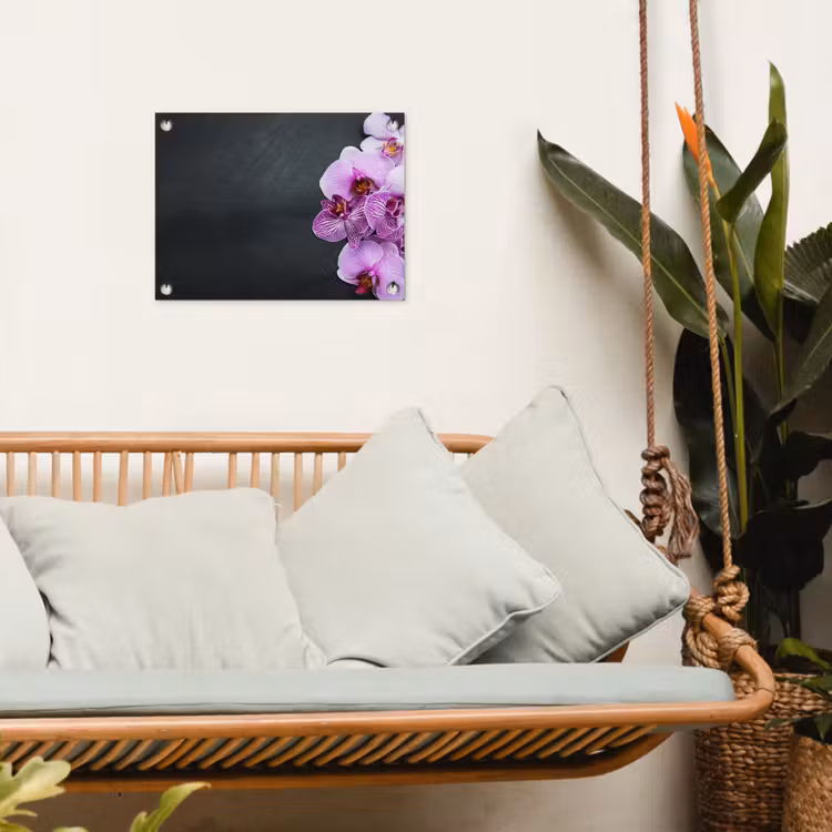 Tuinposter - Orchidee - Bloemen - Roze - Flora — 5