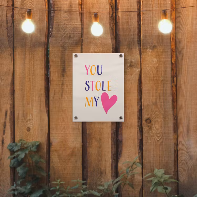Tuinposter - Hart - Valentijn - Tekst — 2