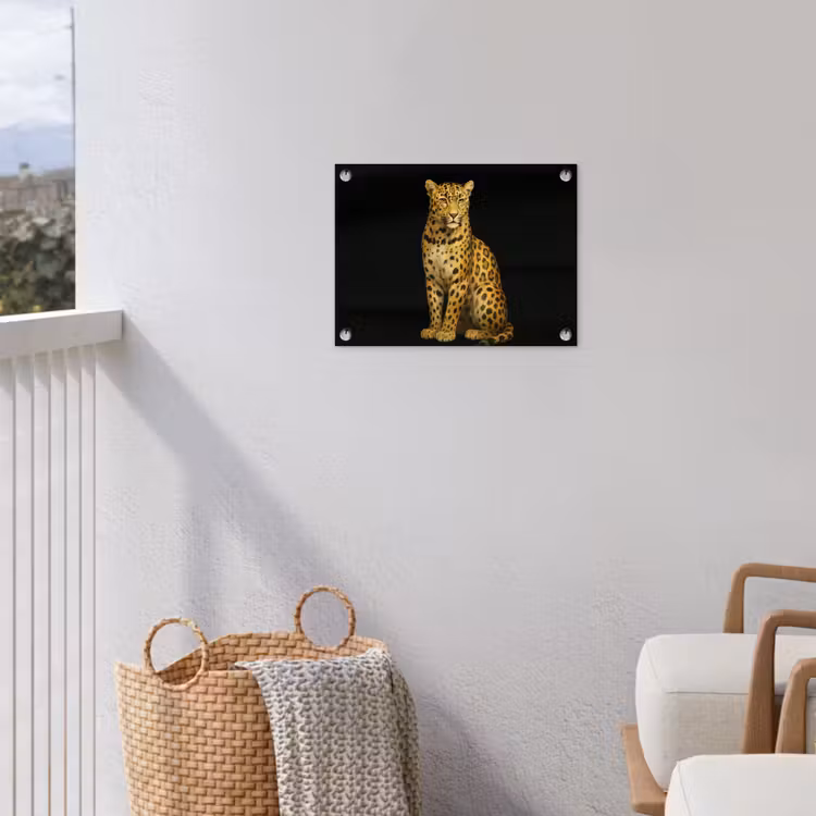 Tuinposter - Panter - Realistisch - Bruin — 3