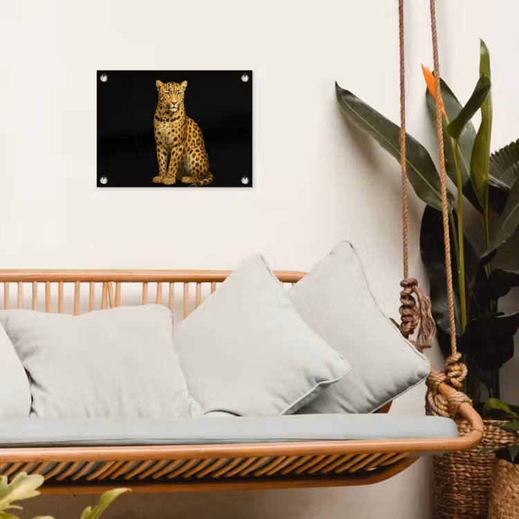 Tuinposter - Panter - Realistisch - Bruin — 5