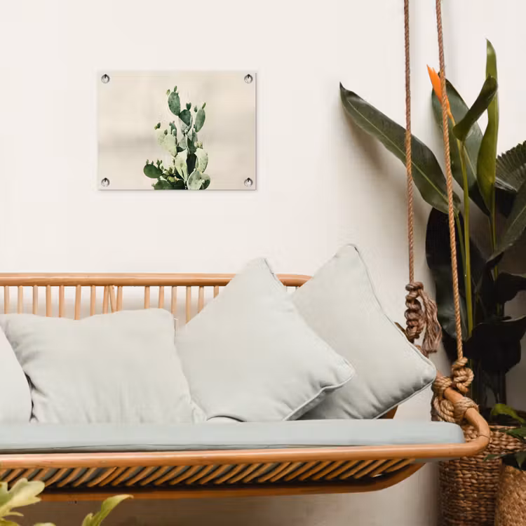 Tuinposter - Cactus - Groen - Minimalistisch — 5