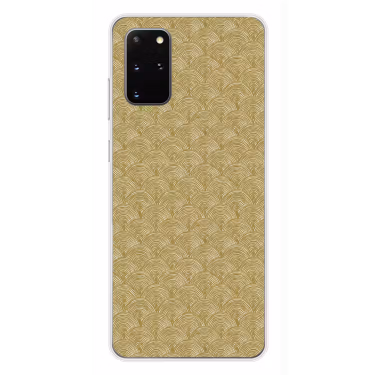 Telefoonhoesje - Waaier - Geometrisch - Groen — 4