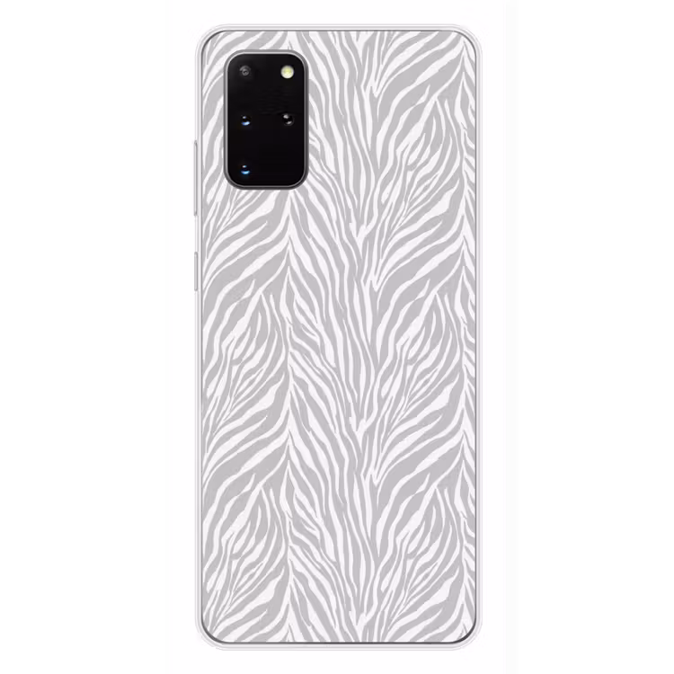 Telefoonhoesje - Zebra - Motief - Grijs — 4