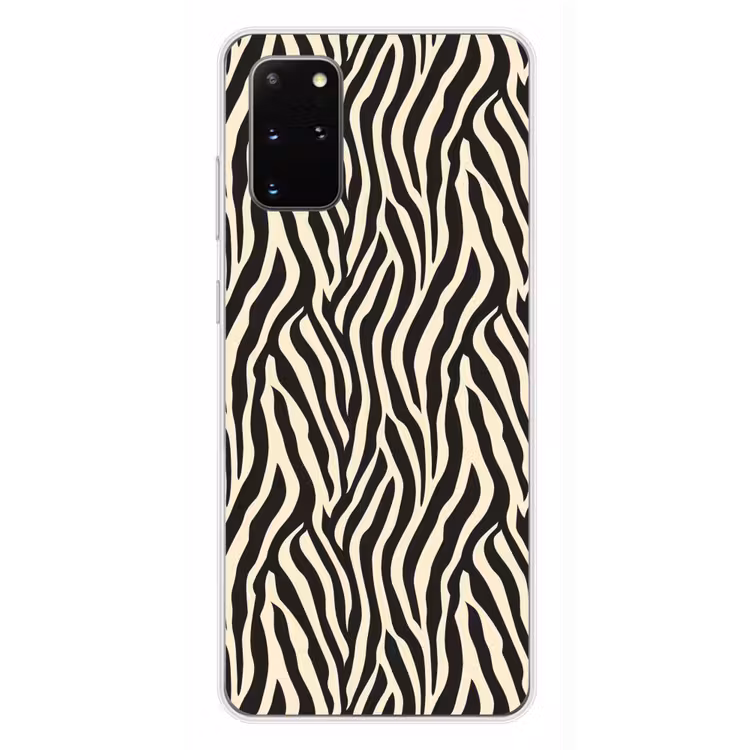 Telefoonhoesje - Zebra - Print - Klassiek - Zwart — 4