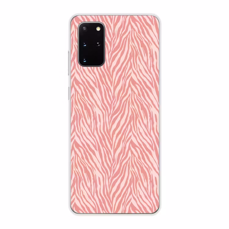 Telefoonhoesje - Zebra - Print - Roze — 1