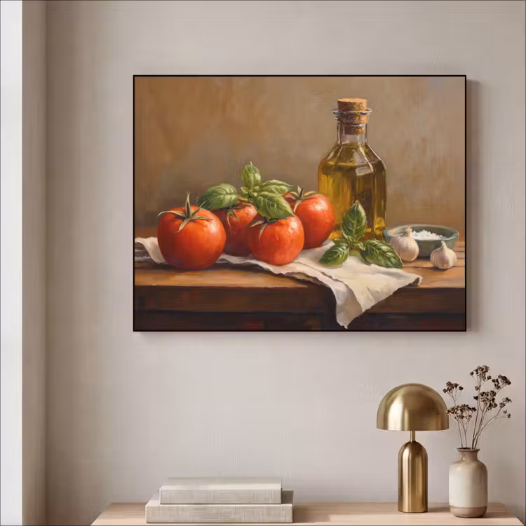 Art Frame - Tomaten - Olijfolie - Stilleven — 3