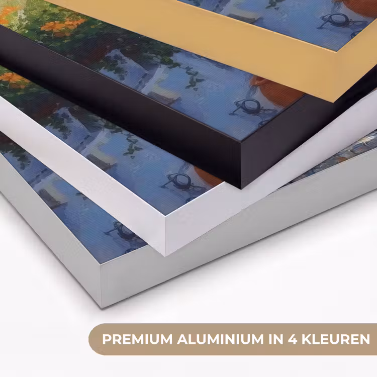 Art Frame - Trap - Huizen - Berglandschap - Zee — 5