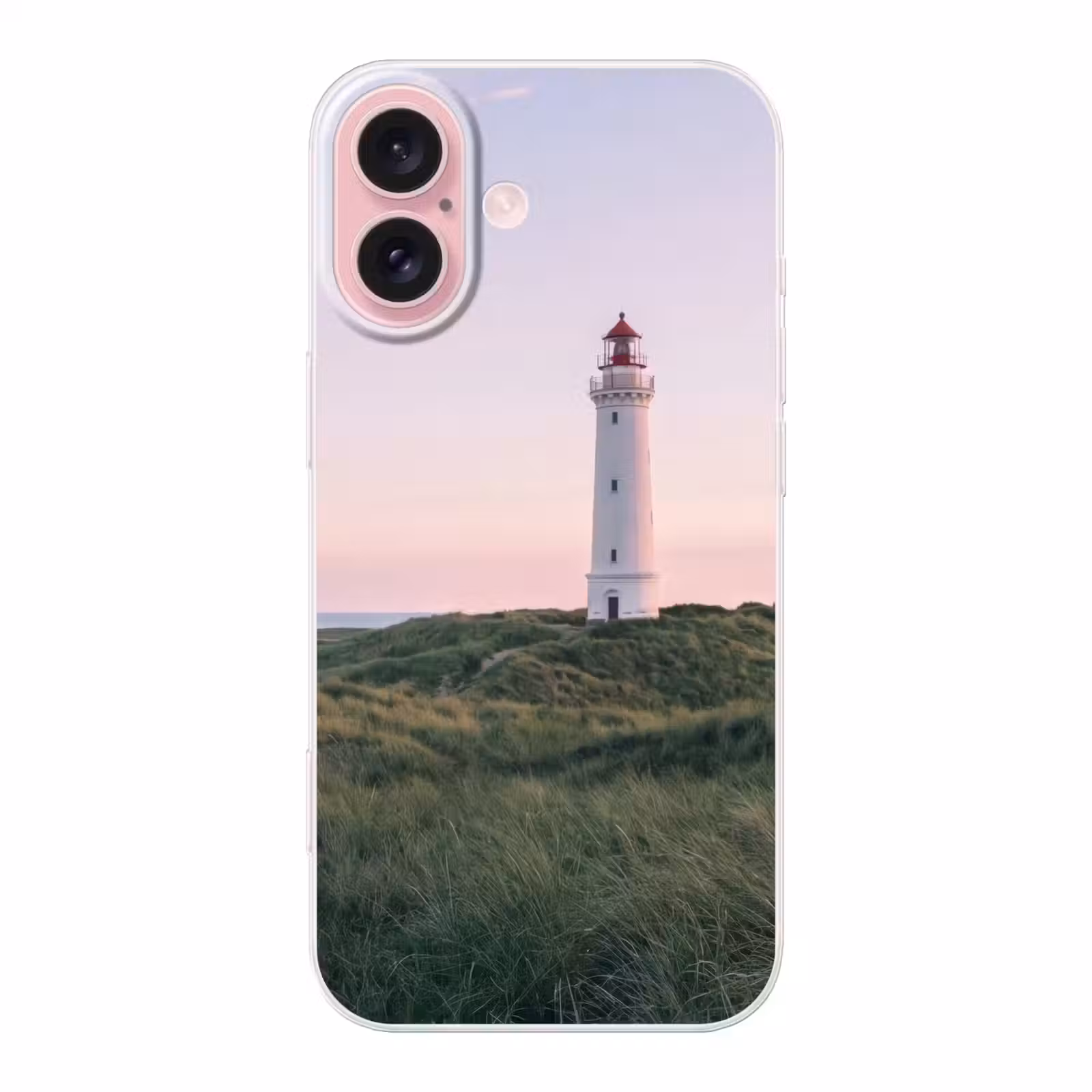 Telefoonhoesje - Vuurtoren - Duinlandschap - Zee — 1