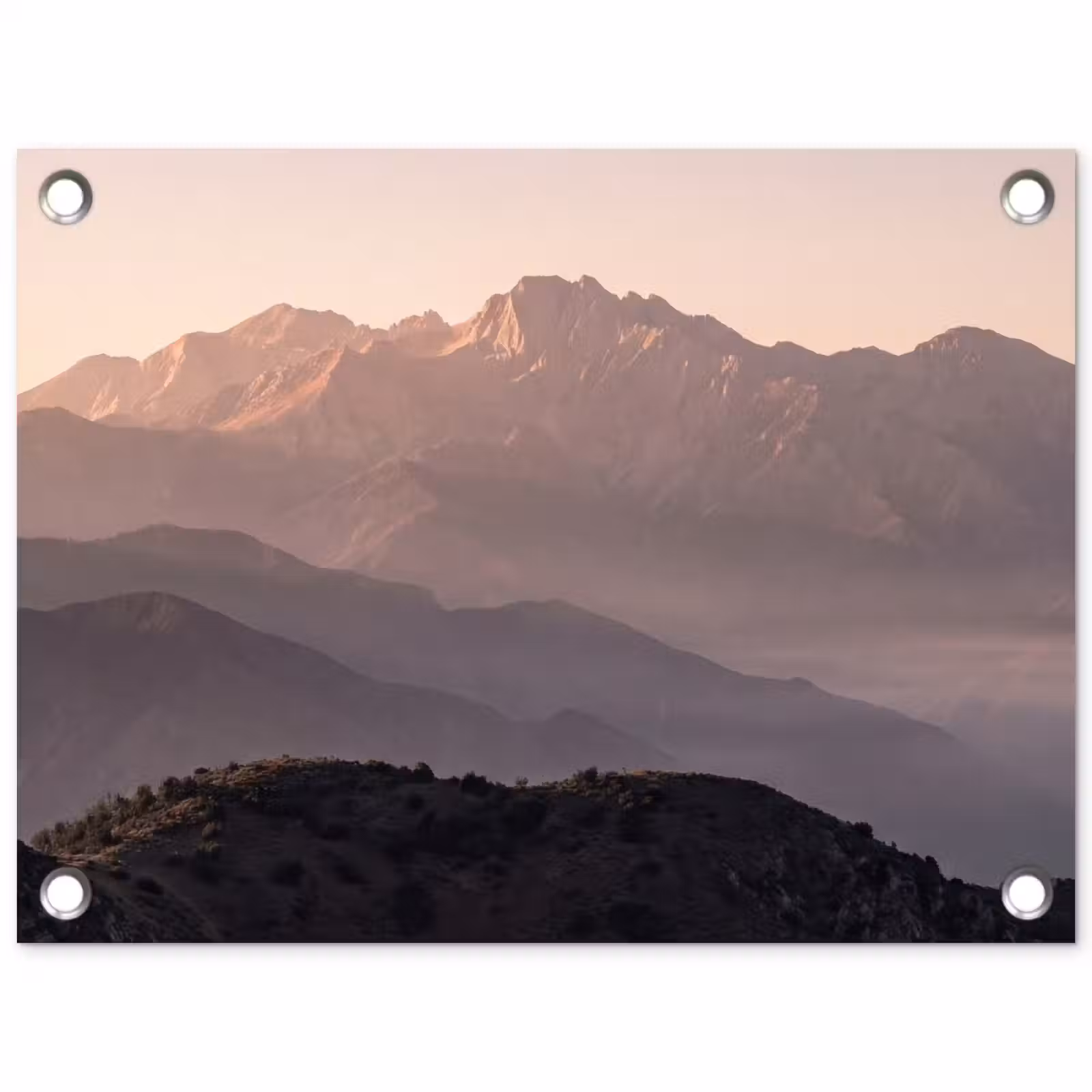 Tuinposter - Panorama - Landschap - Bergen — 1
