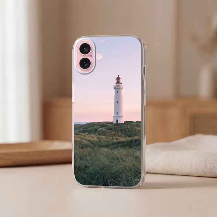 Telefoonhoesje - Vuurtoren - Duinlandschap - Zee — 3