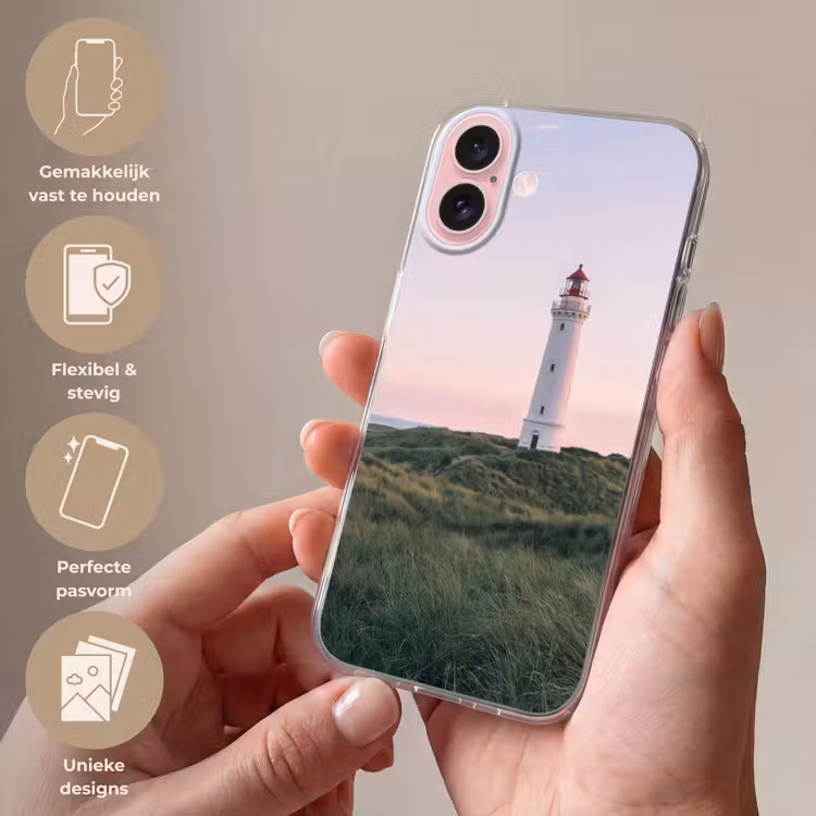 Telefoonhoesje - Vuurtoren - Duinlandschap - Zee — 4