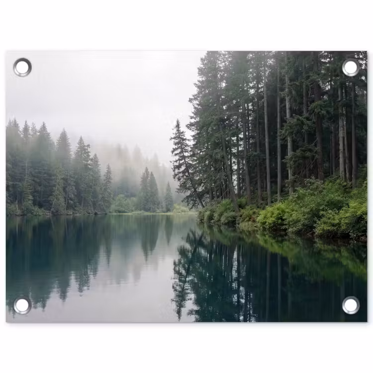 Tuinposter - Bergen - Meer - Bos — 1