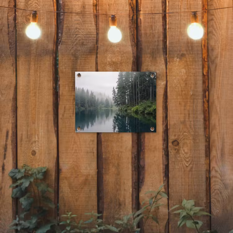 Tuinposter - Bergen - Meer - Bos — 2