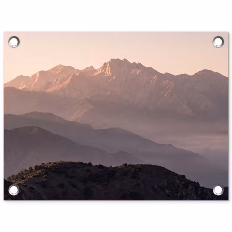 Tuinposter - Panorama - Landschap - Bergen — 1