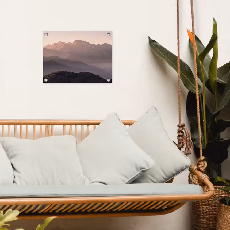 Tuinposter - Panorama - Landschap - Bergen — 5