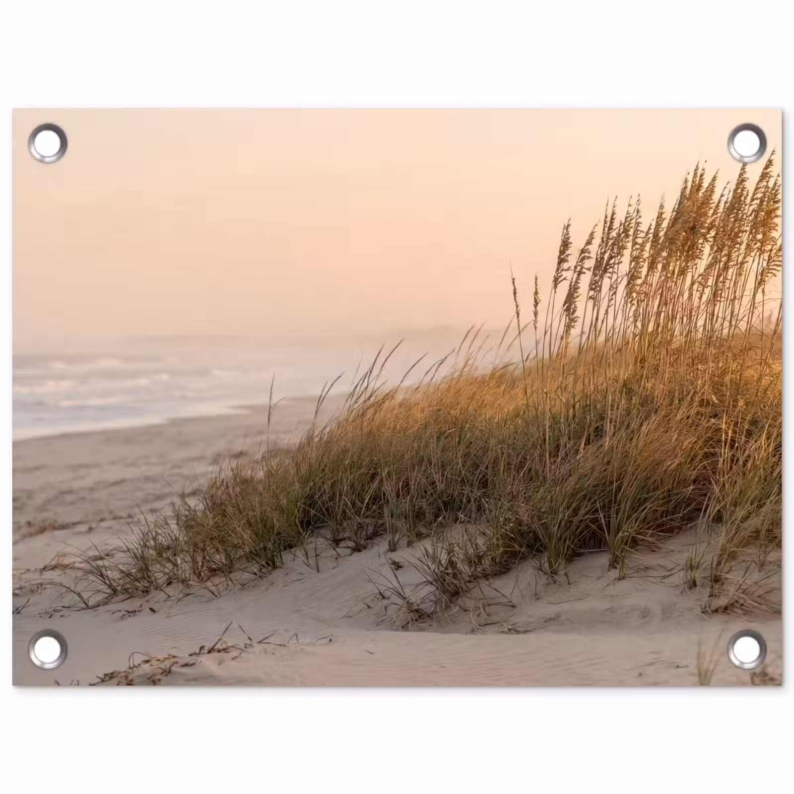 Tuinposter - Duinlandschap - Zonsondergang - Strand — 1