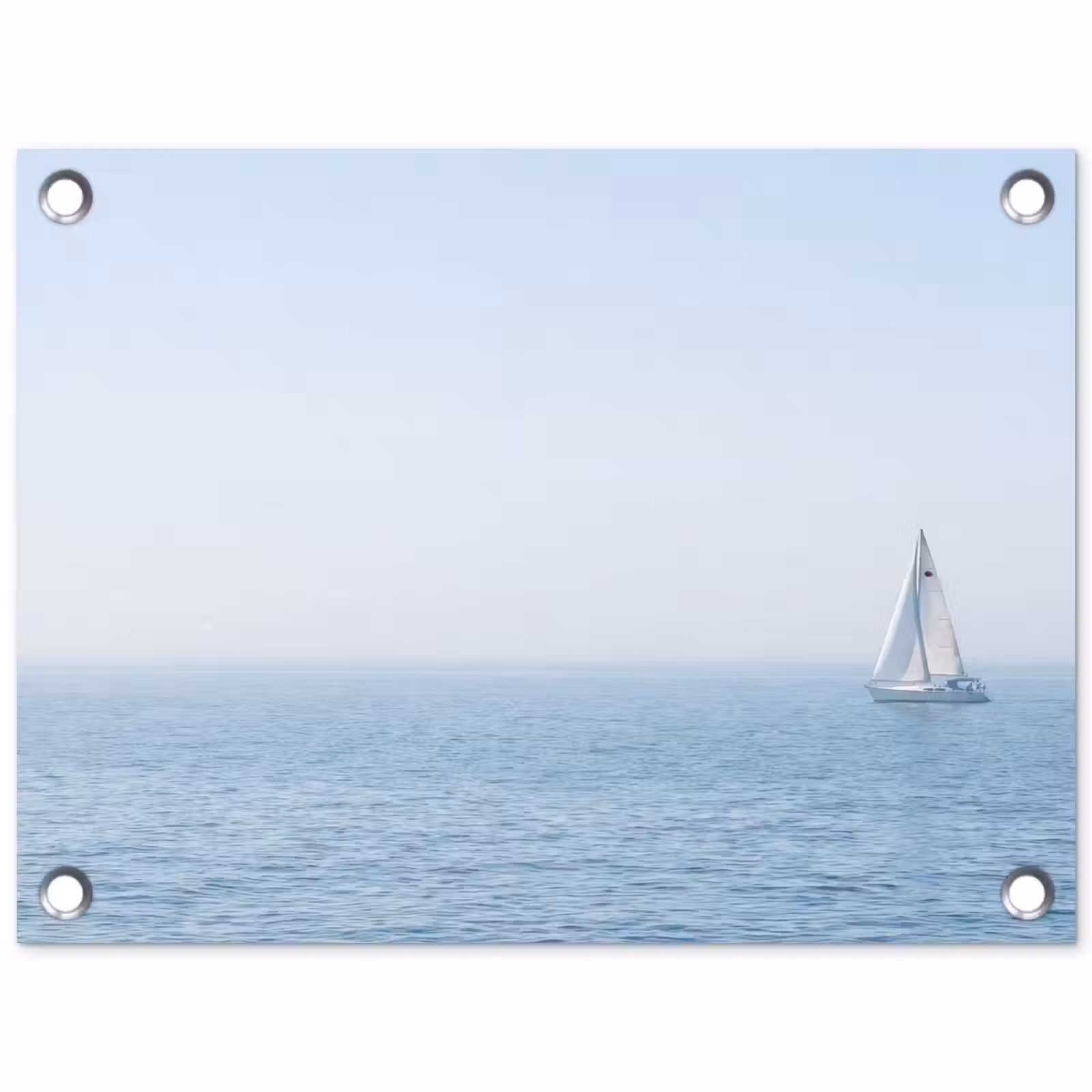 Tuinposter - Horizon - Zeilboot - Zee — 1