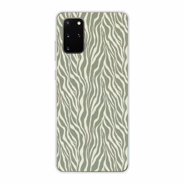 Telefoonhoesje - Zebra - Motief - Groen — 1