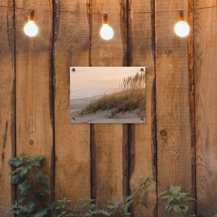 Tuinposter - Duinlandschap - Zonsondergang - Strand — 2