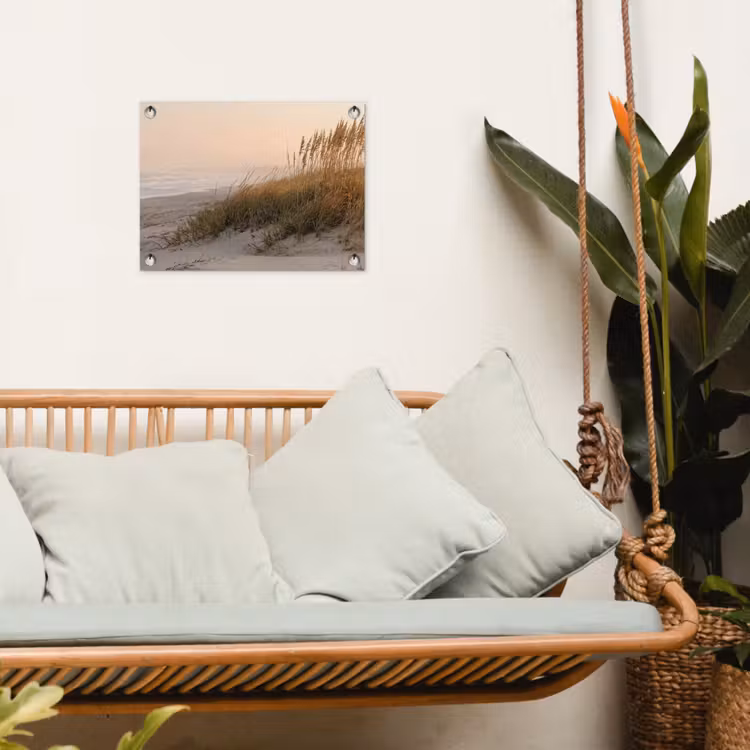 Tuinposter - Duinlandschap - Zonsondergang - Strand — 5