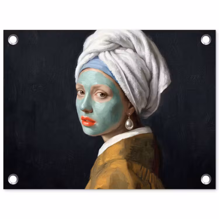Tuinposter - Iconisch - Modern - Kleurrijk — 1