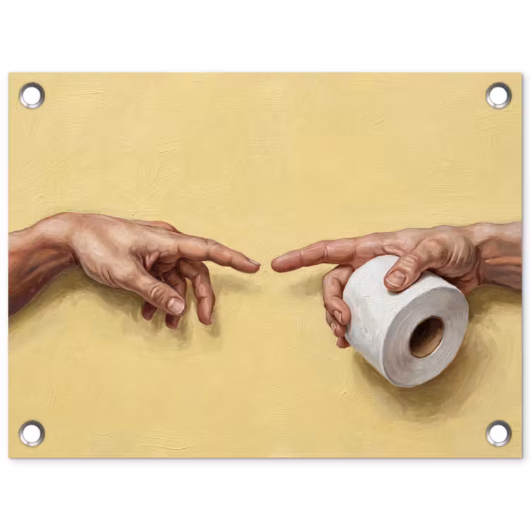 Tuinposter - Klassiek - Kunst - Humor — 1