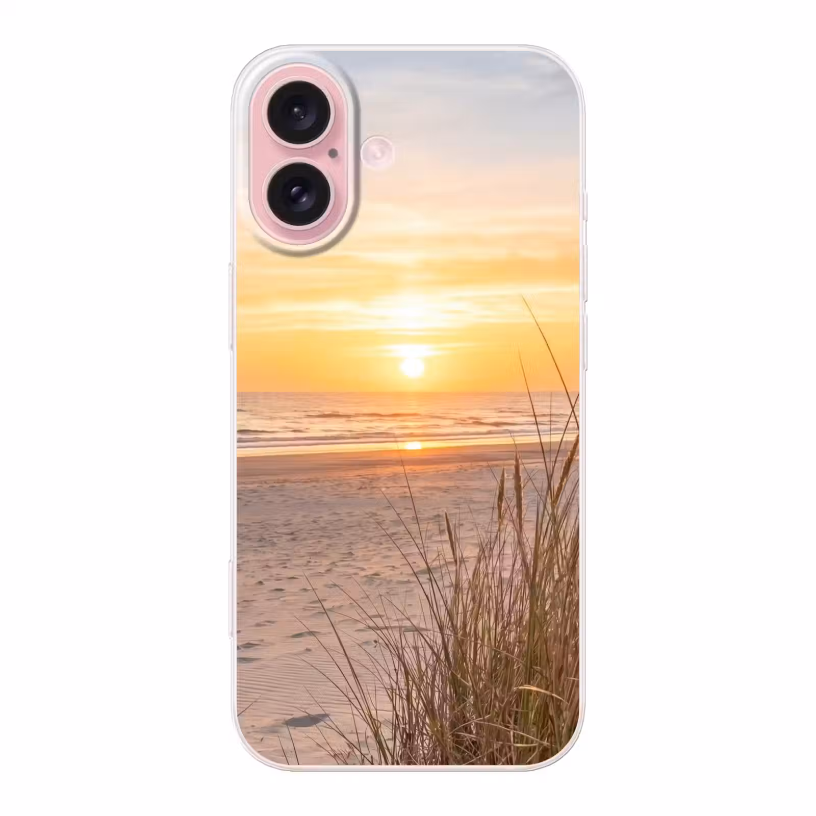 Telefoonhoesje - Zonsondergang - Duinen - Zee — 1