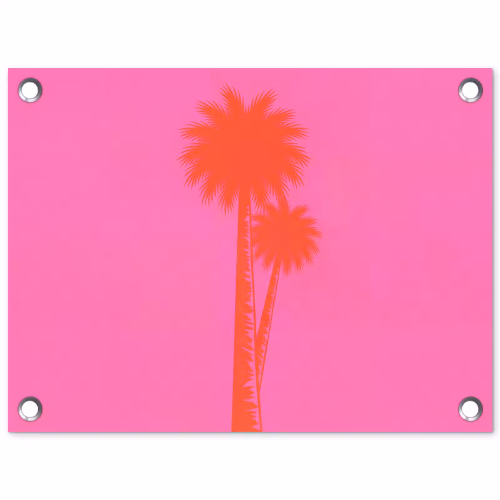 Tuinposter - Palmbomen - Modern - Roze — 1
