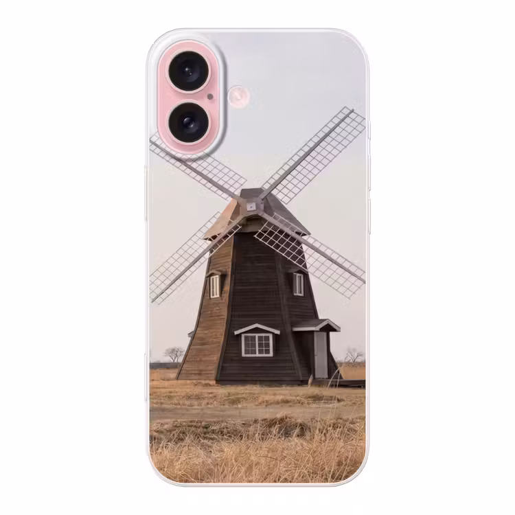 Telefoonhoesje - Windmolens - Landschap - Veld — 1