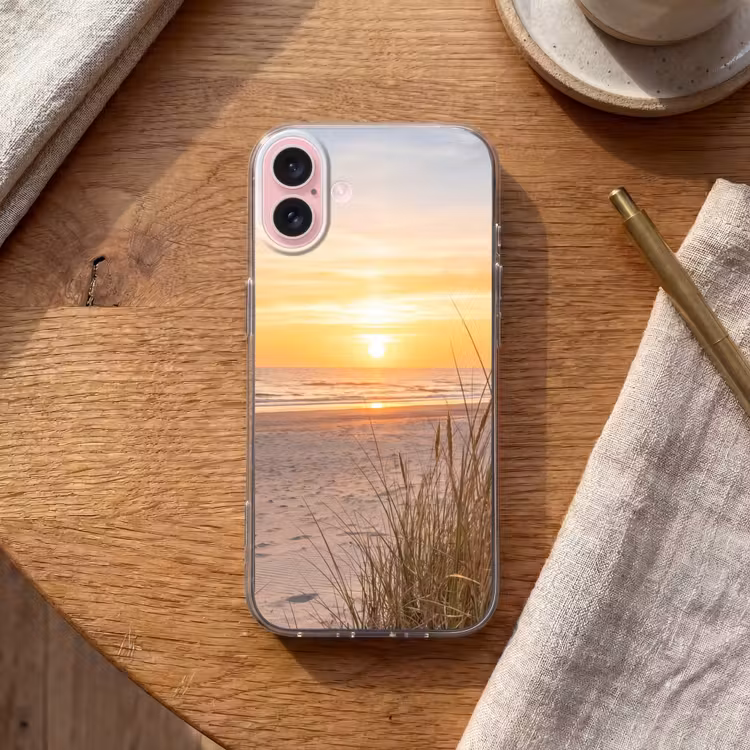 Telefoonhoesje - Zonsondergang - Duinen - Zee — 2