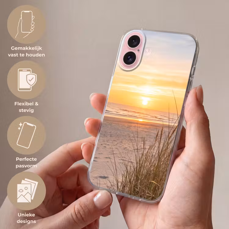 Telefoonhoesje - Zonsondergang - Duinen - Zee — 4