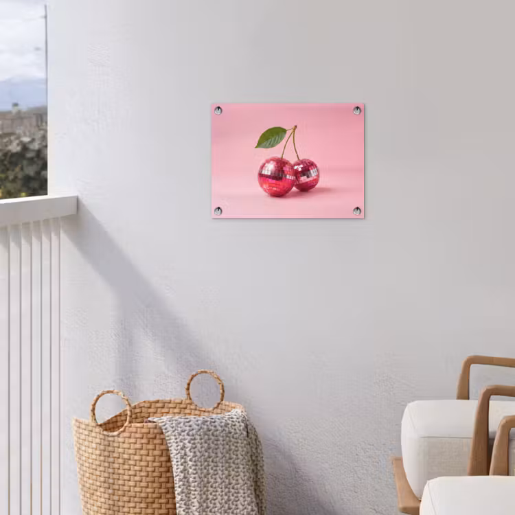 Tuinposter - Disco - Kersen - Roze — 3