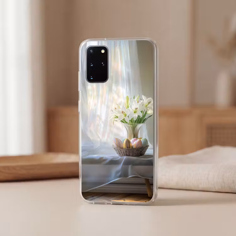 Telefoonhoesje - Vaas - Eieren - Bloemen — 2