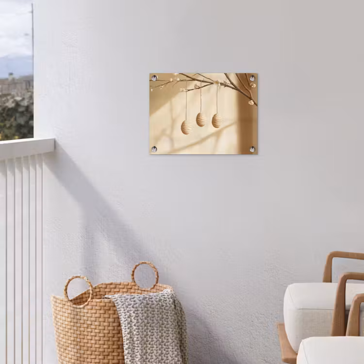 Tuinposter - Beige - Paastak - Eieren — 3
