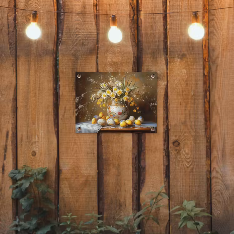 Tuinposter - Paaseieren - Stilleven - Vaas — 2