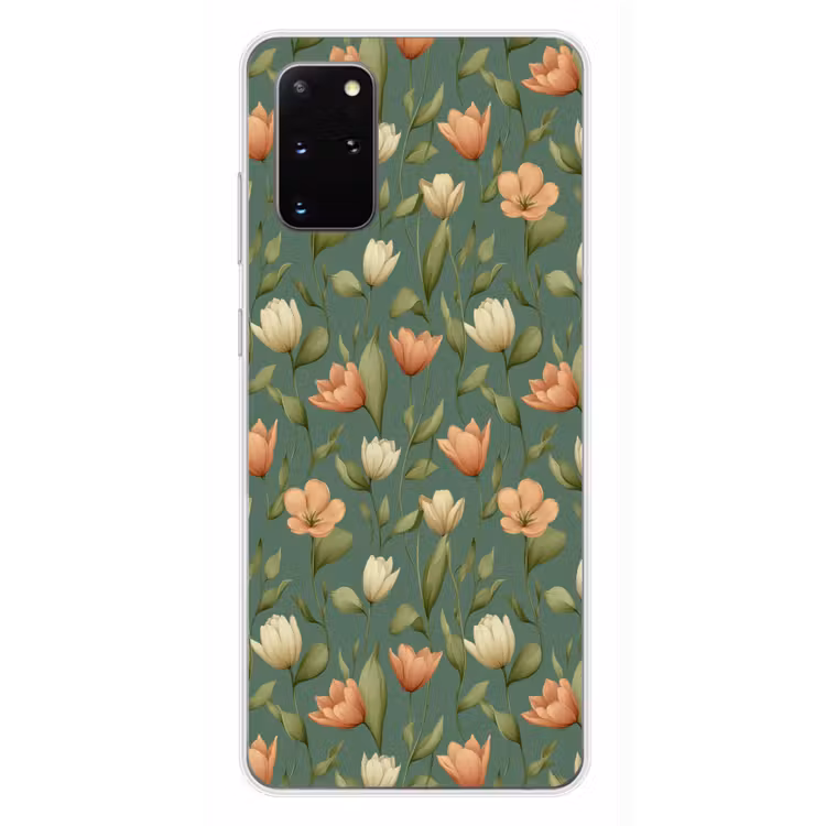 Telefoonhoesje - Tulpen - Botanisch - Groen — 4