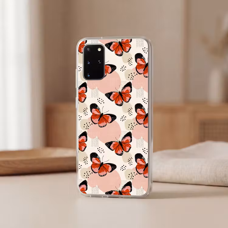 Telefoonhoesje - Vlinders - Retro - Kleurrijk — 3
