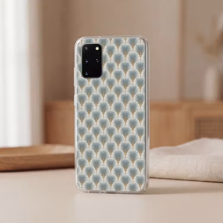 Telefoonhoesje - Waaier - Klassiek - Blauw — 3