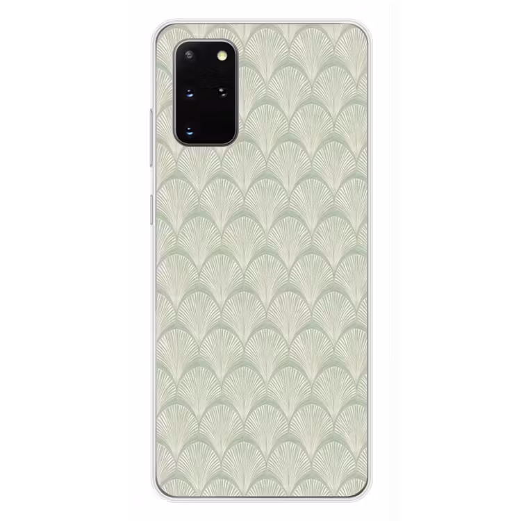 Telefoonhoesje - Waaiers - Patroon - Groen — 4